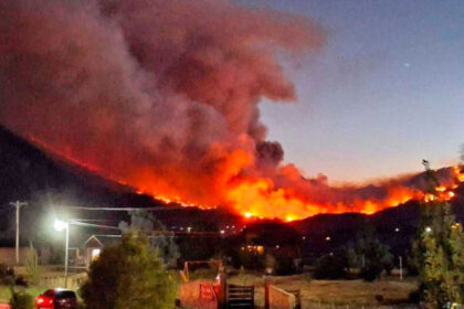 Chubut arde: más de 3 mil hectáreas arrasadas y evacuaciones en la cordillera patagónica