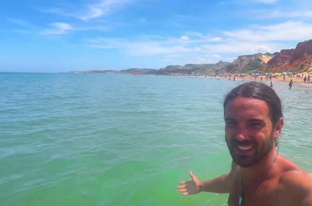 Acantilados mar del plata playa