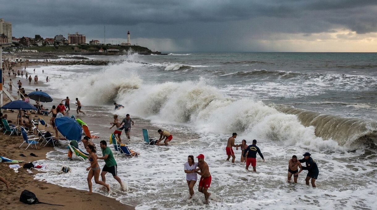 Meteotsunami provincia Buenos Aires