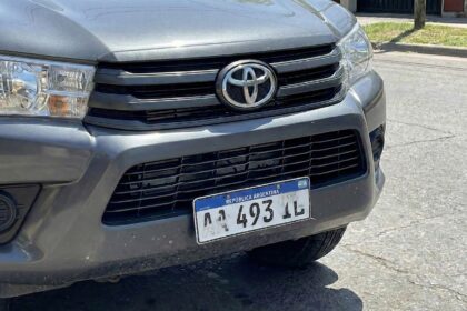 Patentes ilegibles provincia