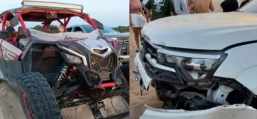 Accidente en Pinamar: conductores dieron positivo en alcoholemia tras choque en médanos