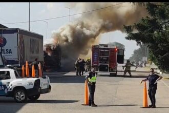 incendio micro chascomus