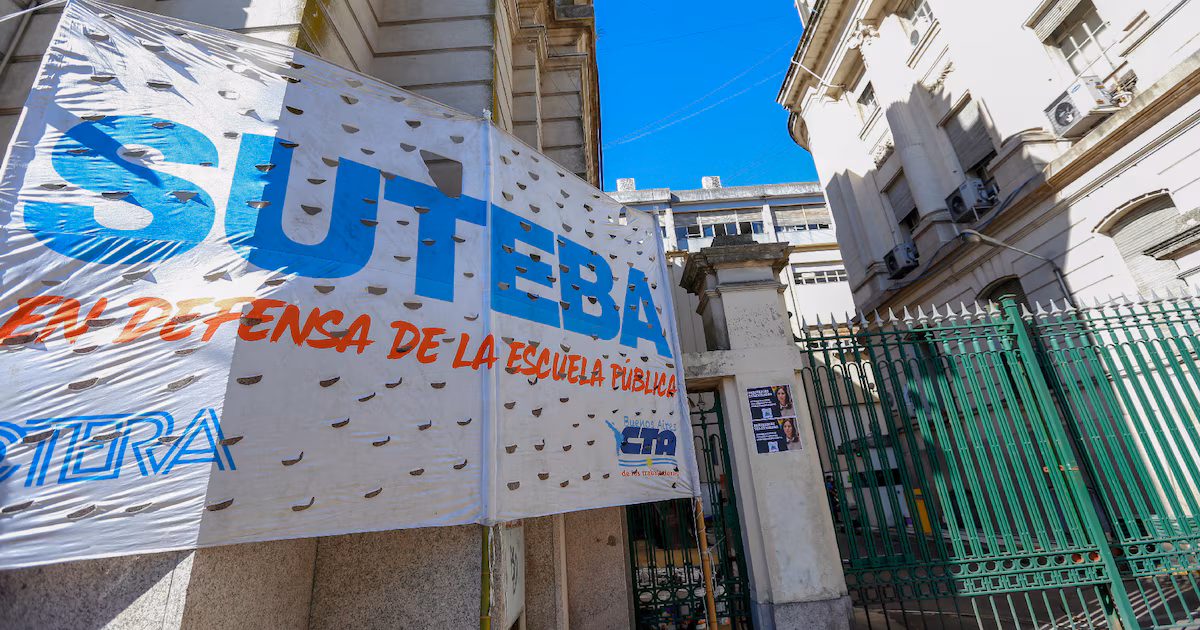 Suteba se suma al paro docente y el inicio de clases en la provincia de buenos aires peligra