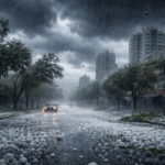 alerta `por tormentas