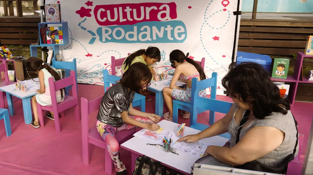 Cultura rodante llega monte hermoso. Jpg