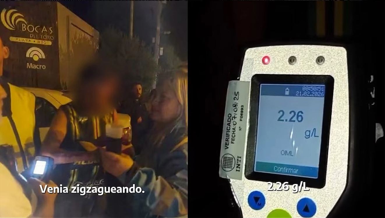 Manejaba totalmente borracho en la ruta 11: tenía 2,26 de alcohol en sangre 1 Vorracho en ruta 11a