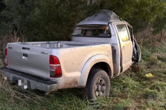 Fatal accidente en ruta 74: murieron un joven y un bebé de 1 año