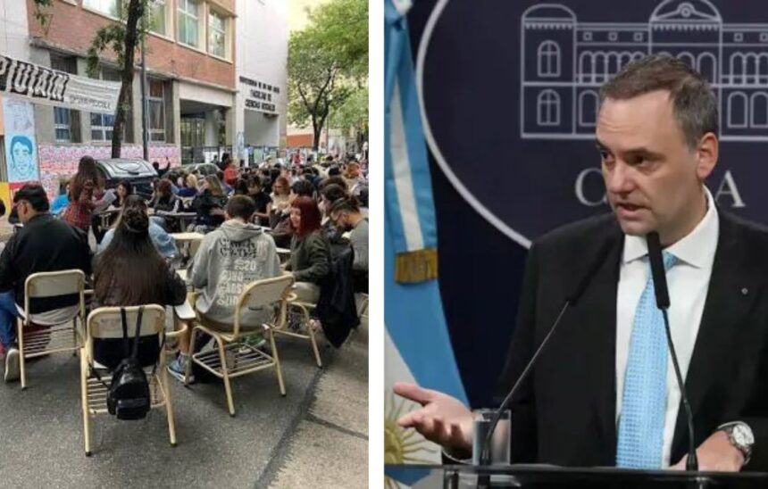 Docentes y universitarios de la uba realizarán clase pública frente a la casa de adorni