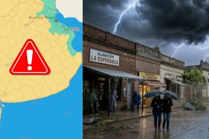 El mapa bonaerense se tiñe de amarillo: alerta por tormentas para este domingo, lunes y martes 19 El mapa bonaerense se tiñe de amarillo: alerta por tormentas para este domingo, lunes y martes