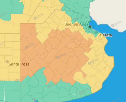 ¡atención! El smn emitió una alerta naranja en provincia de buenos aires