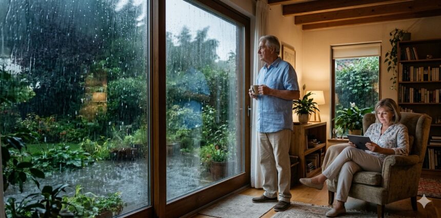El otoño comenzó con lluvias y rige una alerta amarilla en toda la provincia de buenos aires