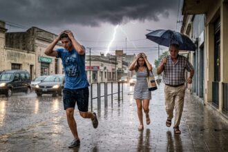Martes complicado: rigen alertas amarillo y naranja por tormentas