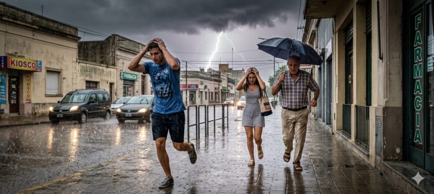 Martes complicado: rigen alertas amarillo y naranja por tormentas