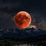 luna roja eclipse lunar