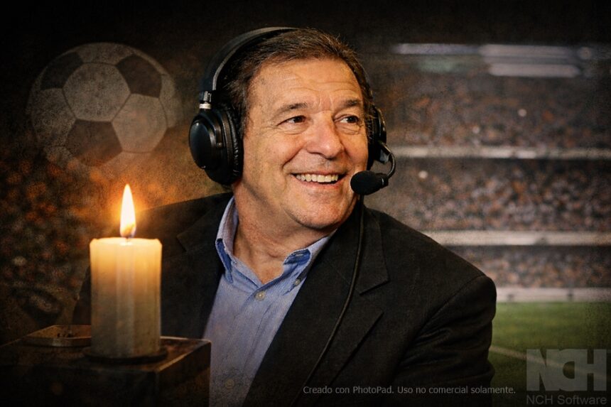 Dolor en el periodismo deportivo: murió marcelo araujo, la histórica voz del fútbol argentino