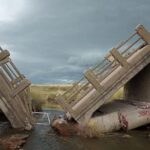 Colapsó un puente y dejó aislados a vecinos de dos distritos bonaerenses