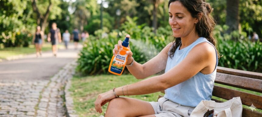 Prohíben la venta y uso de un repelente off trucho