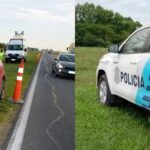 Tragedia en ruta 205: un docente murió atropellado por un camión mientras cambiaba la rueda del auto