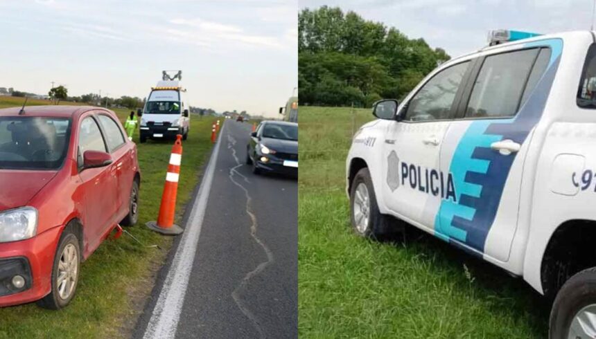 Tragedia en ruta 205: un docente murió atropellado por un camión mientras cambiaba la rueda del auto