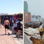 Topadoras arrasan la histórica feria de la bristol en mar del plata