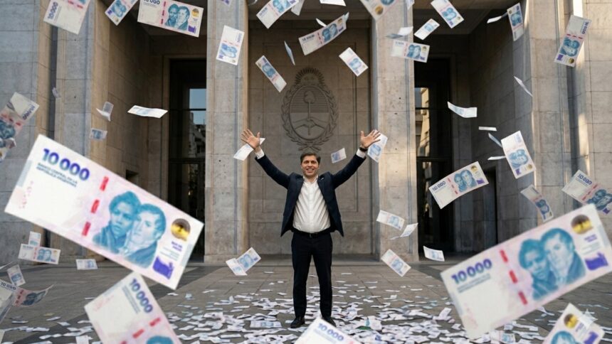 Fondo de emergencia: axel kicillof giró $13. 000 millones a intendentes para reactivar obras