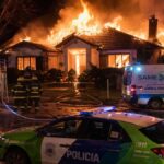 Tragedia en brandsen: un hombre murió atrapado en el incendio de su casa