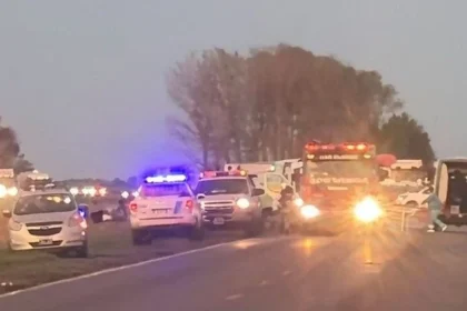 Tragedia en la ruta 3: cinco muertos tras un violento choque frontal en las flores