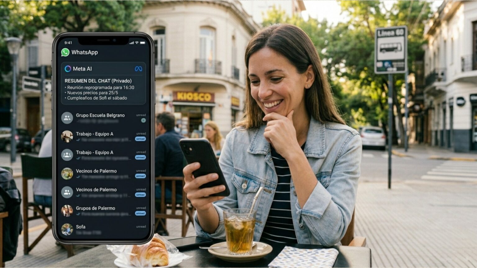 Whatsapp lanza los resúmenes de chats con ia: la nueva función para ponerse al día sin leer cientos de mensajes 1 Whatsapp lanza los resúmenes de chats con ia: la nueva función para ponerse al día sin leer cientos de mensajes