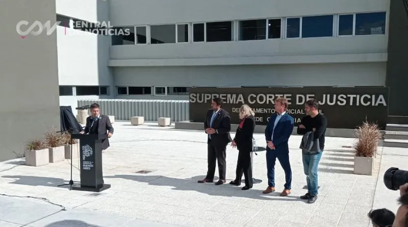 Kicillof inauguró un polo judicial en olavarría y fortalece la infraestructura judicial bonaerense