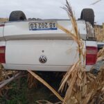 Tragedia en la ruta 75: murió un hombre en un vuelco en el acceso a de la garma