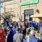 Cerró una sucursal del banco provincia en una localidad bonaerense y estalló la protesta vecinal