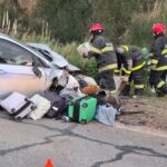 Cuatro médicos perdieron la vida en la ruta 76: volvían de un evento cuando el auto se cruzó de carril