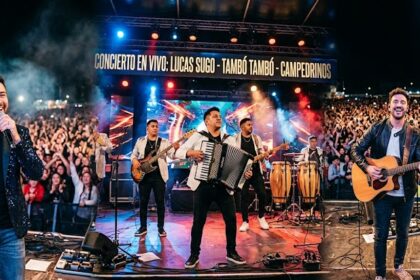 Lucas sugo, tambó tambó y campedrinos llegan a la fiesta de la torta argentina en dolores