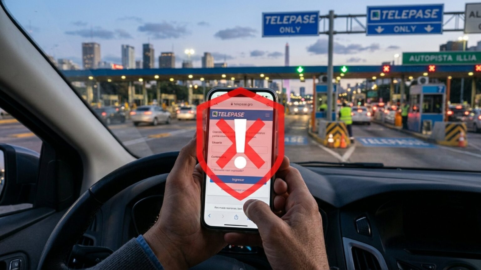 Cuidado con los peajes: la nueva estafa virtual con telepase que vacía cuentas en segundos