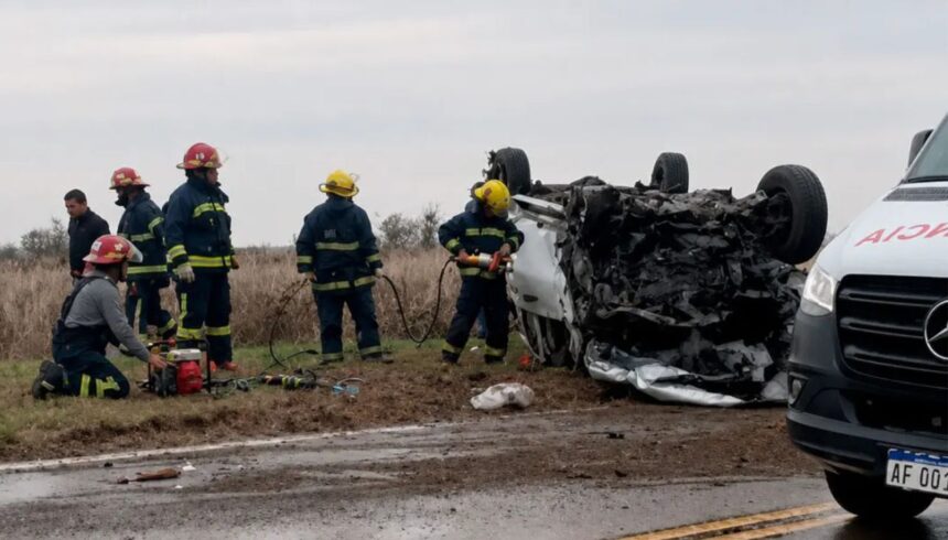 Tragedia en la ruta 94: cuatro personas perdieron la vida en un choque frontal
