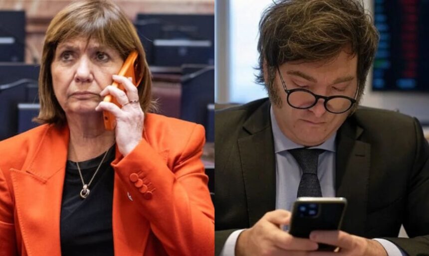 Patricia bullrich puso su renuncia a disposición de milei y abrió una crisis en la libertad avanza