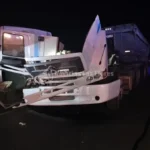 Tremendo choque de camiones en ruta 3 en el partido de general belgrano