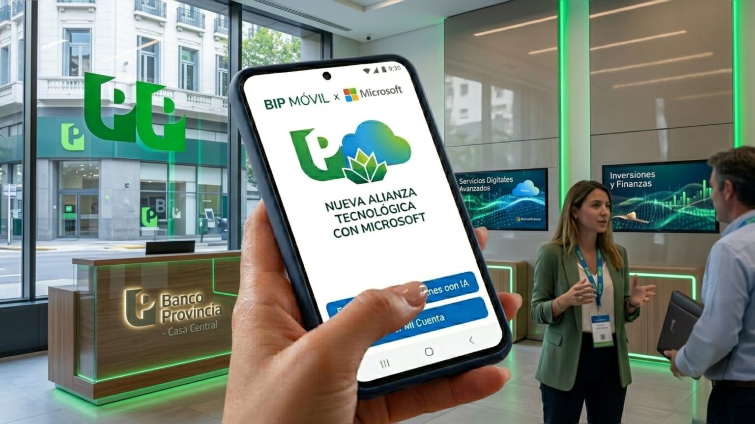 Alianza histórica en el banco provincia: el inesperado cambio tecnológico que llega a tus pantallas