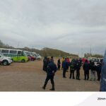 Bomberos voluntarios se suman a la búsqueda de los pescadores desaparecidos en el río de la plata