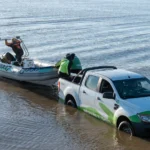 Hallaron el cuerpo de otro de los pescadores desaparecidos en el río de la plata: