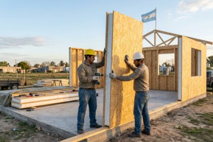 Chau a los ladrillos: cómo son las casas que se arman en 7 días, no usan cemento y reducen las boletas de luz