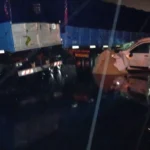 Tremendo choque múltiple en la ruta 2 en cercanías de las armas