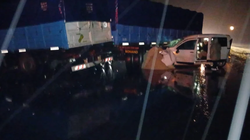 Tremendo choque múltiple en la ruta 2 en cercanías de las armas