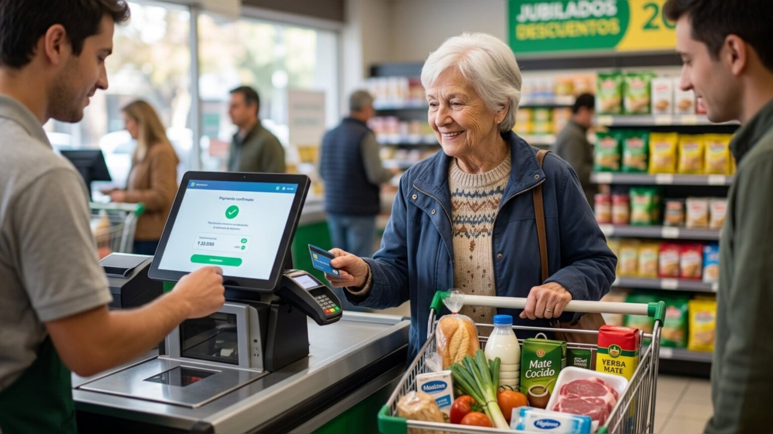 Supermercados activan descuentos para jubilados de hasta 25% y topes de ahorro de $35. 000 en junio ¿cómo acceder?