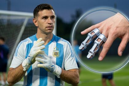 La asombrosa historia detrás del invento en 3d que un grupo de jóvenes argentinos le diseñó al "dibu" martínez