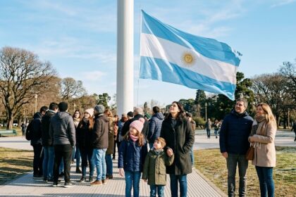 Día de la bandera con frío y algo de sol: ¿cómo seguirá el tiempo durante el fin de semana?