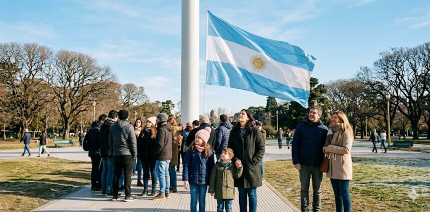Día de la bandera con frío y algo de sol: ¿cómo seguirá el tiempo durante el fin de semana?