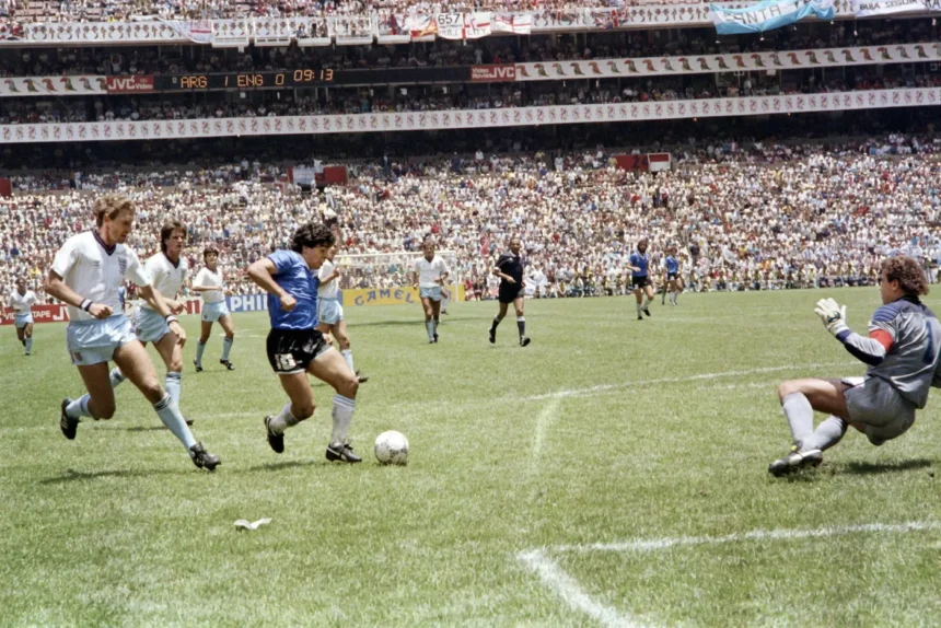 Día especial para la albiceleste: juega argentina y se cumplen 40 años del gol más famoso de maradona