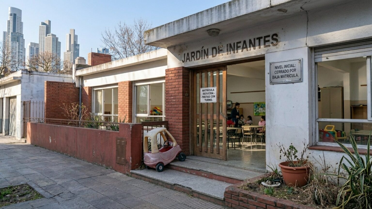 ¿falta o sobra lugar? El drástico e inesperado cambio en las vacantes de los jardines de infantes bonaerenses