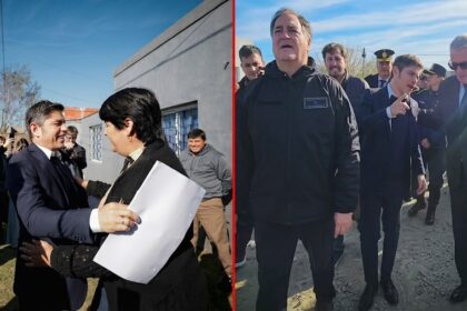 Kicillof desarrolló una intensa agenda en chascomús y general belgrano